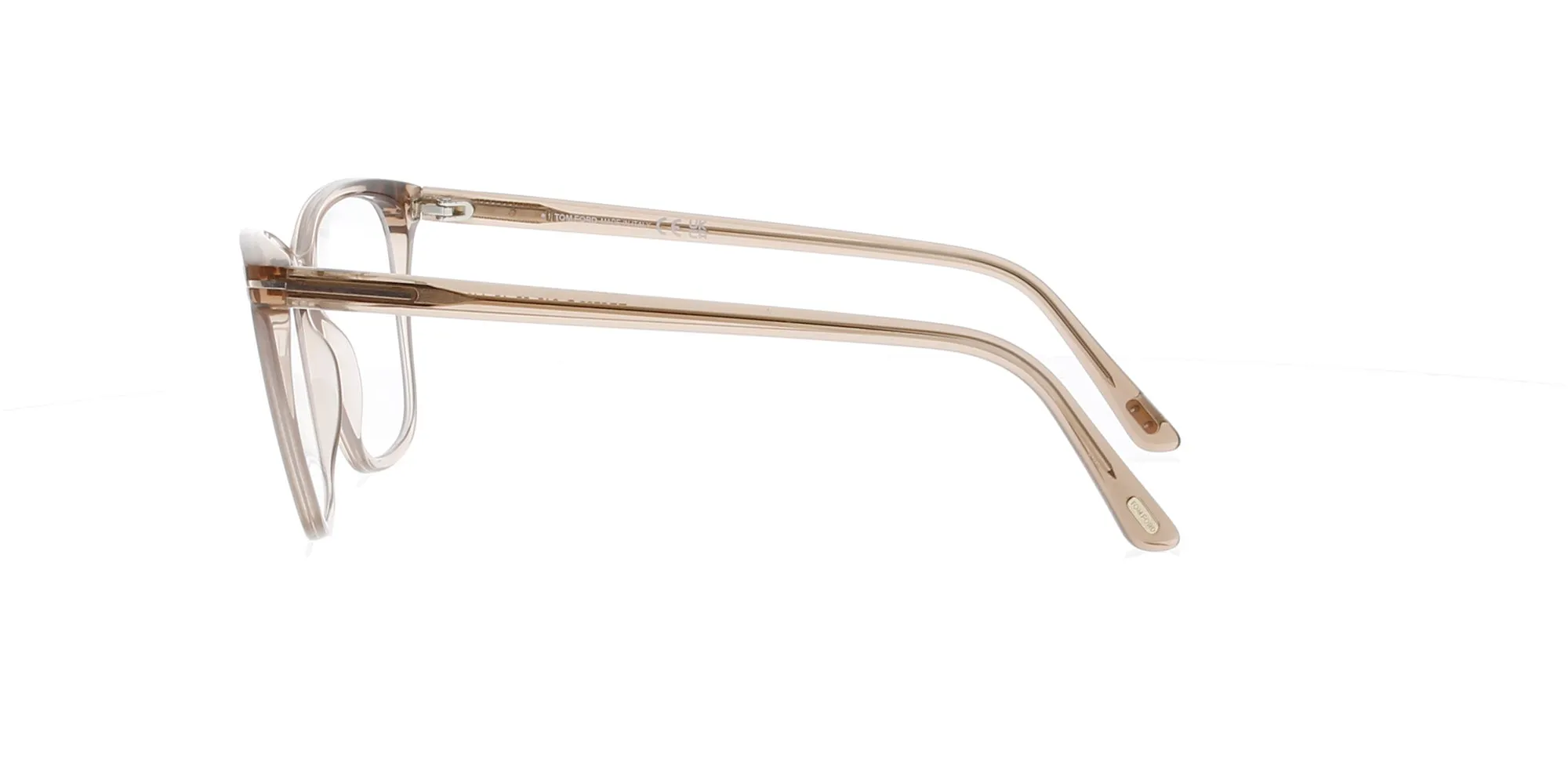 Shiny Brown Crystal Tom Ford Frame sold by Fashion Eyewear product image thumbnail 3