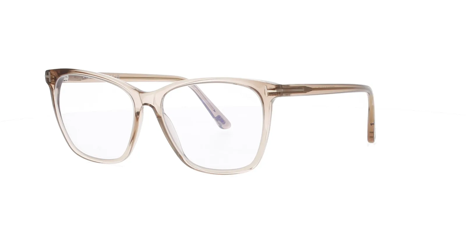 Shiny Brown Crystal Tom Ford Frame sold by Fashion Eyewear