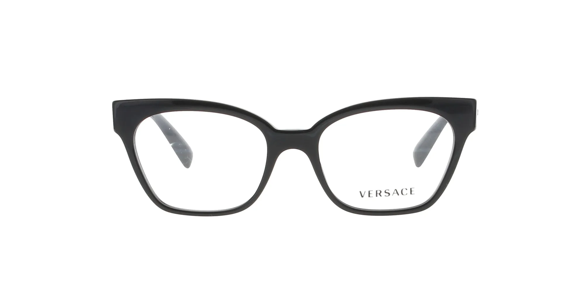 Glossy Black Versace Frame sold by Fashion Eyewear product image thumbnail 2
