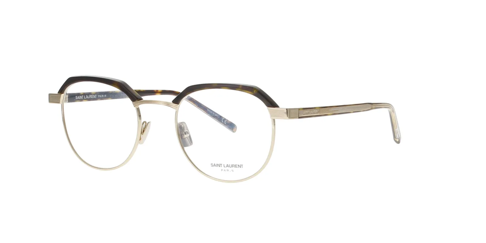 Havana and Gold Saint Laurent Frame sold by Fashion Eyewear