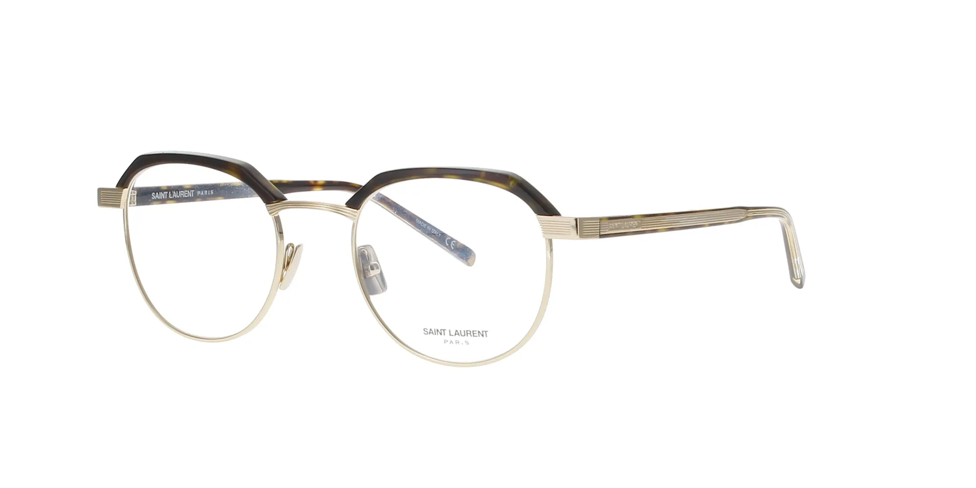 Havana and Gold Saint Laurent Frame sold by Fashion Eyewear