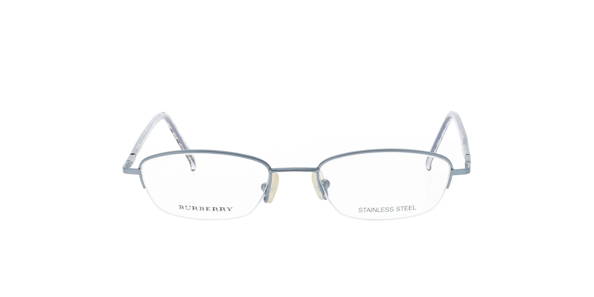 Azure Blue Vintage Burberry Semi-Rimless Frame sold by Fashion Eyewear product image thumbnail 2