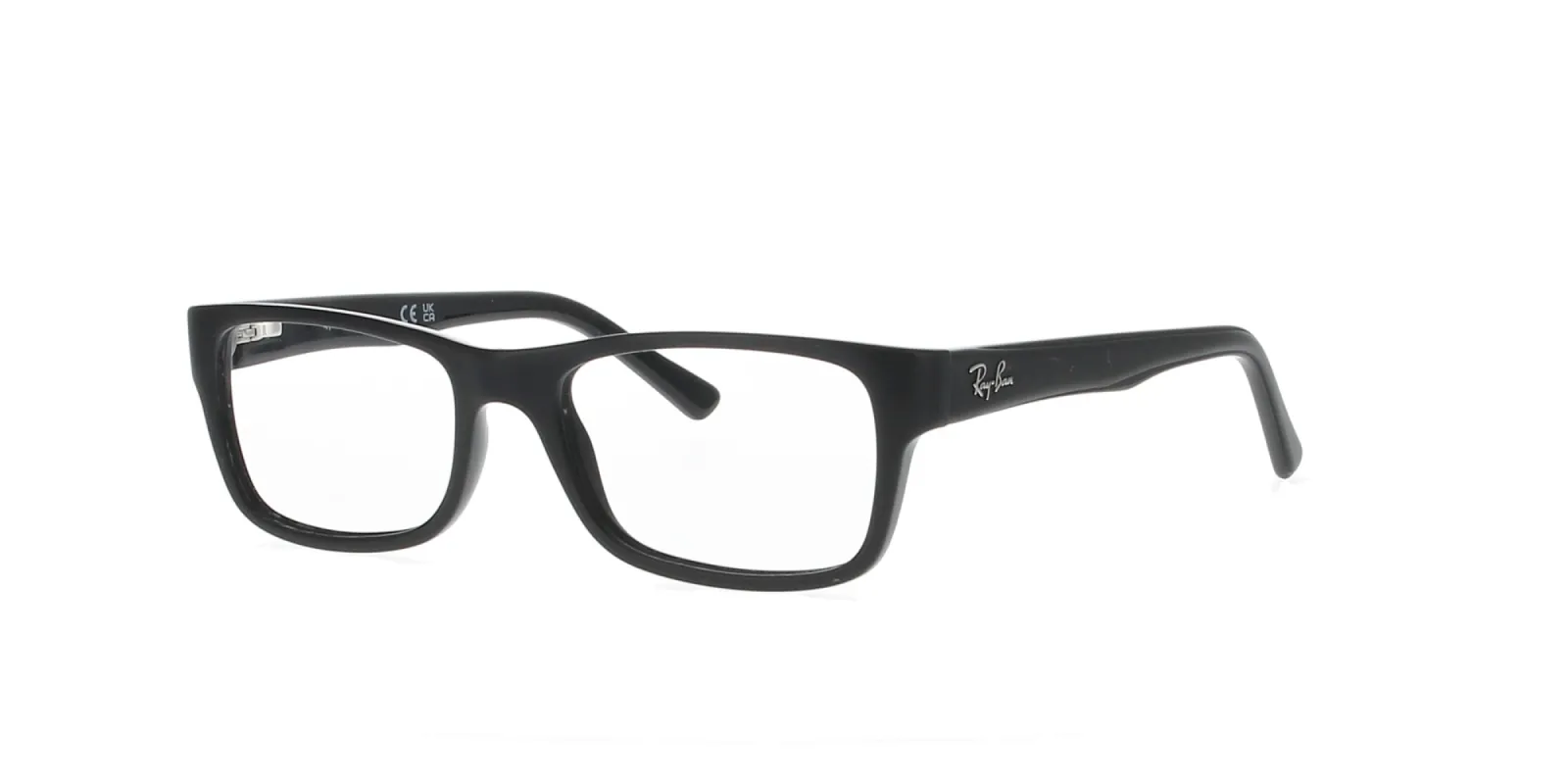 Rectangle Small Matt Black Rayban Frame sold by Fashion Eyewear