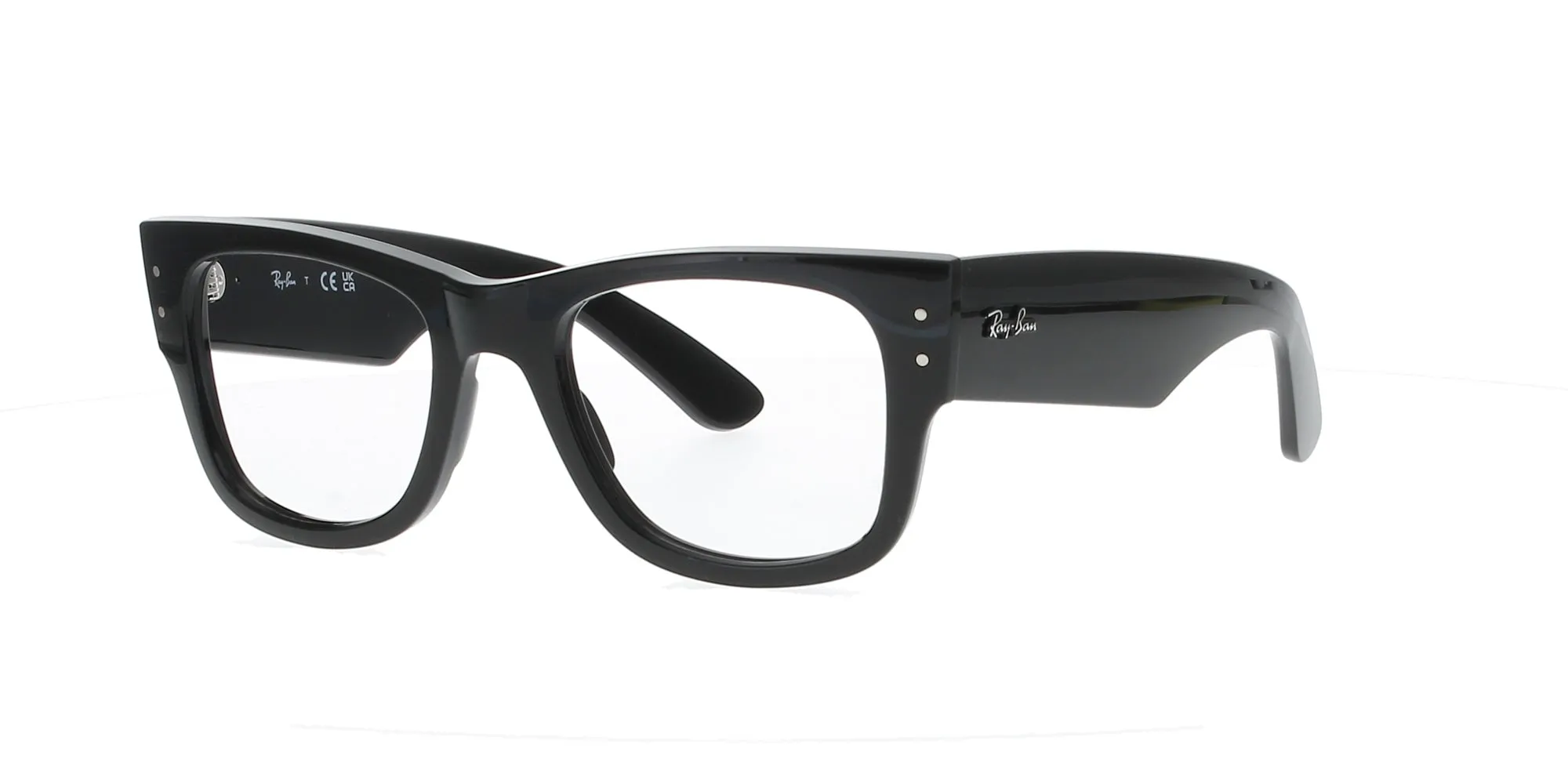 Bold Black Rayban Mega Wayfarer Frame sold by Fashion Eyewear