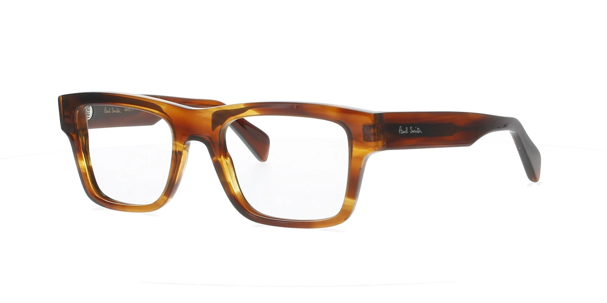 Striped Brown Paul Smith Kimpton Frame sold by Fashion Eyewear