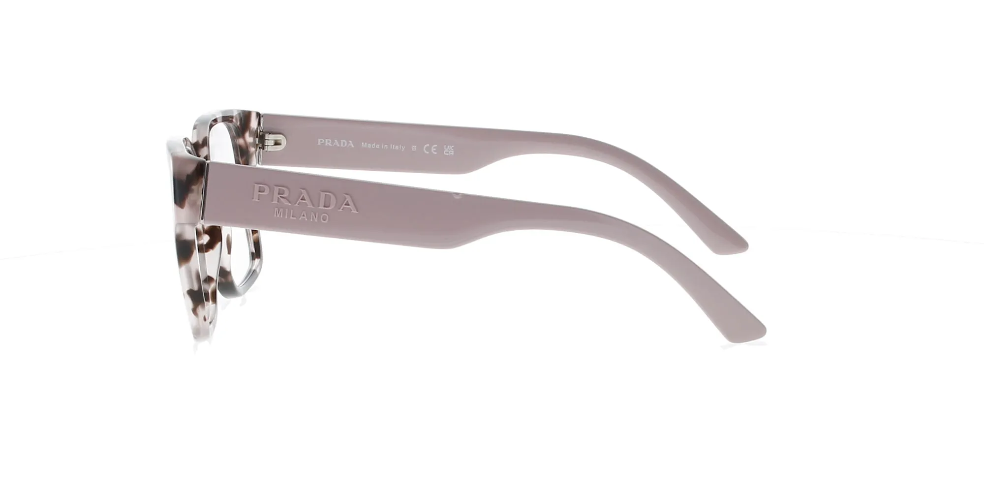 Orchid Tortoise Square Prada Frame sold by Fashion Eyewear product image thumbnail 3