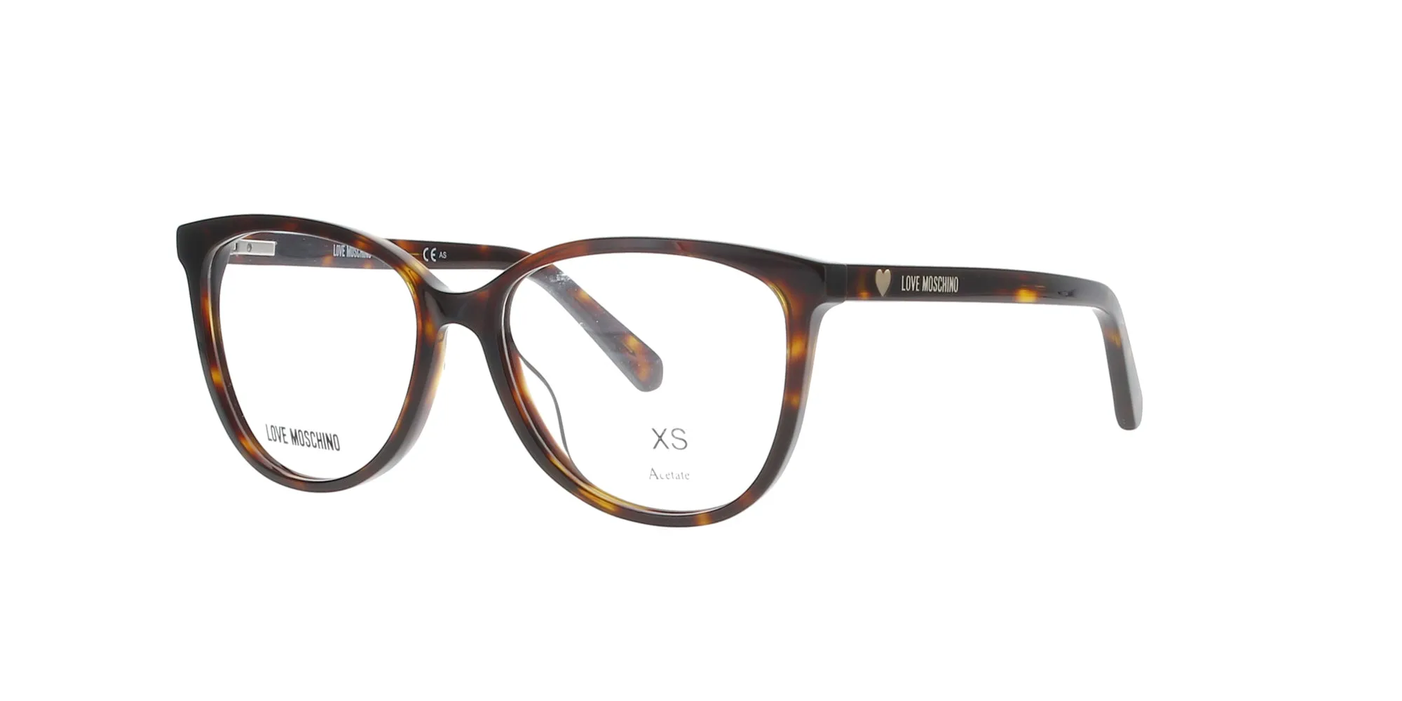 Love Moschino XS Havana Frame sold by Fashion Eyewear