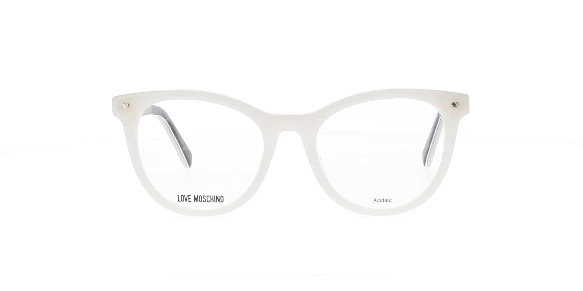 White Love Moschino Frame sold by Fashion Eyewear product image thumbnail 2