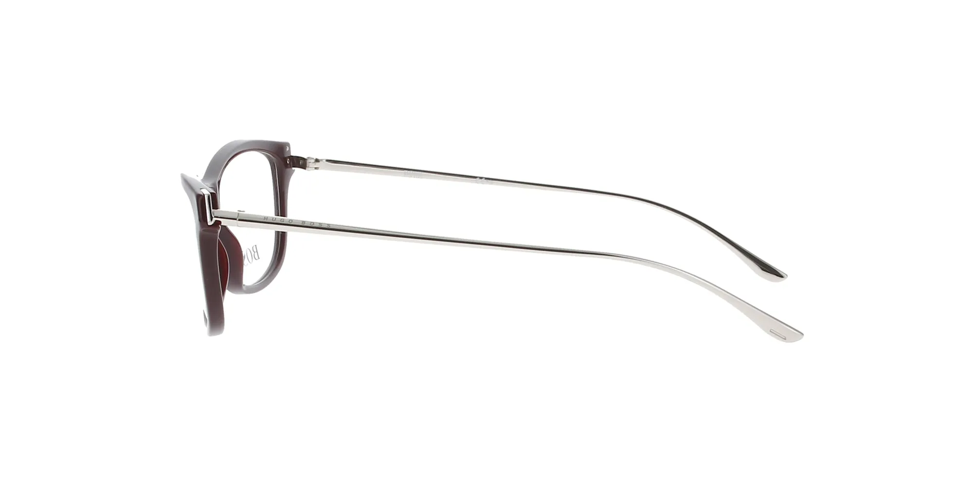 Burgundy and Gold Hugo Boss Frame sold by Fashion Eyewear product image thumbnail 3