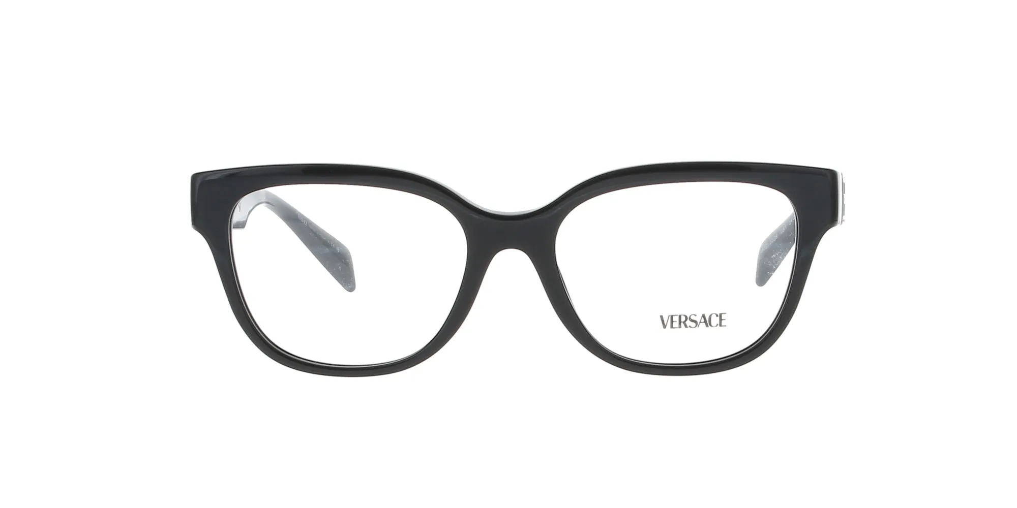 Glossy Black with Gold Versace Frame sold by Fashion Eyewear product image thumbnail 2