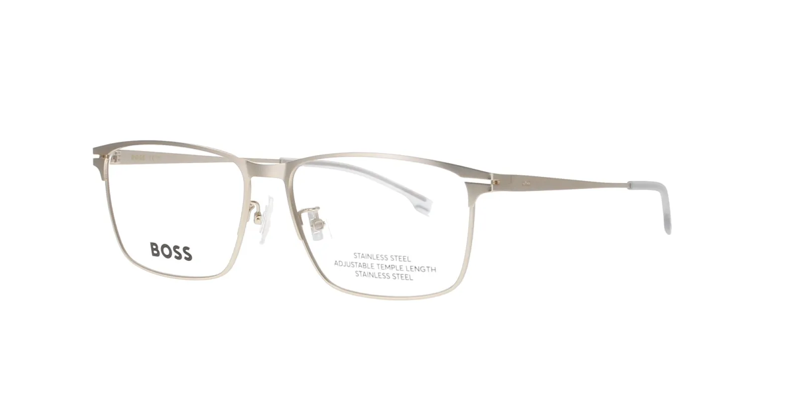 Matte Gold Boss Stainless Steel Frame sold by Fashion Eyewear