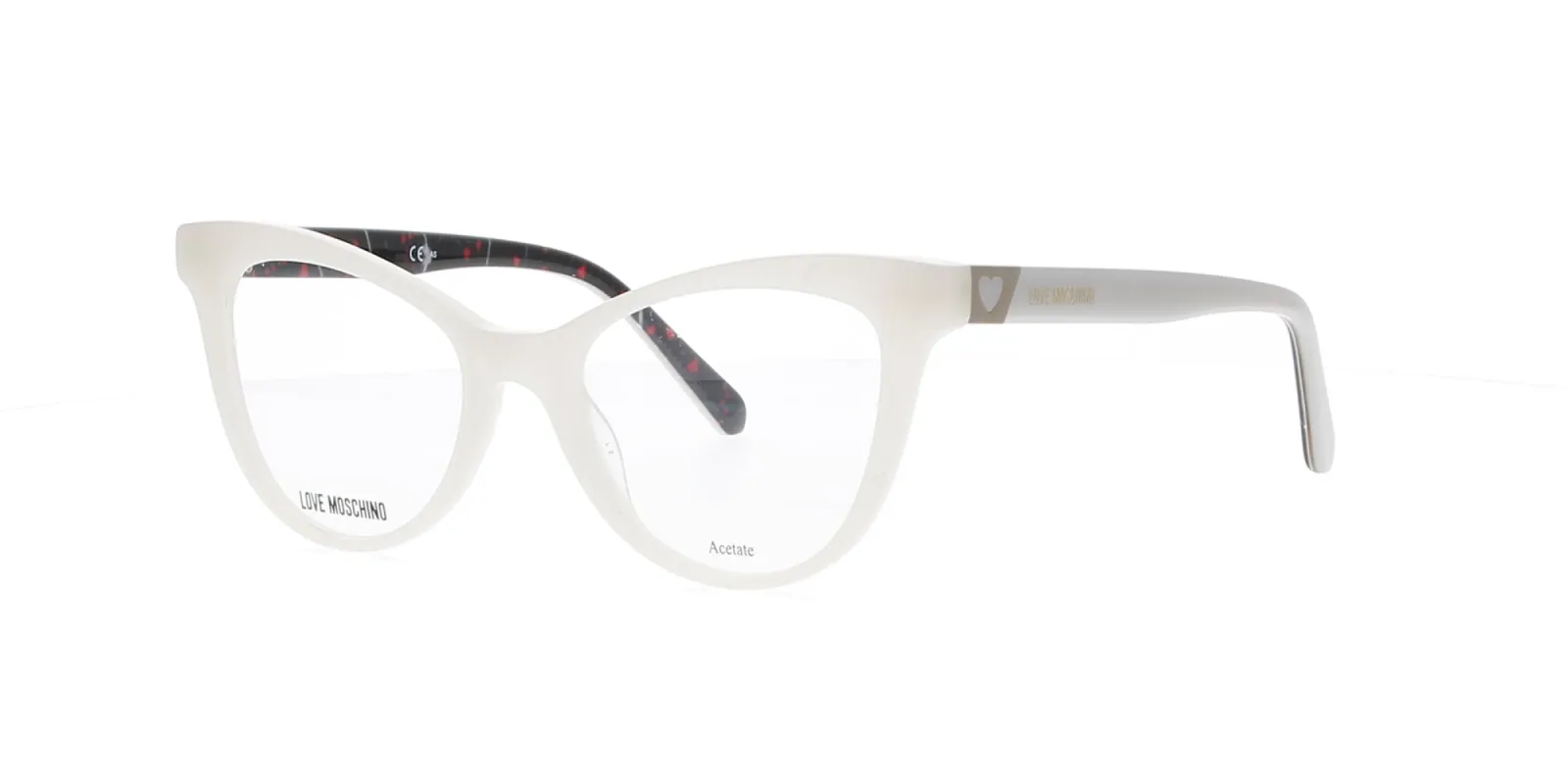 White Cat Eye Love Moschino Frame sold by Fashion Eyewear