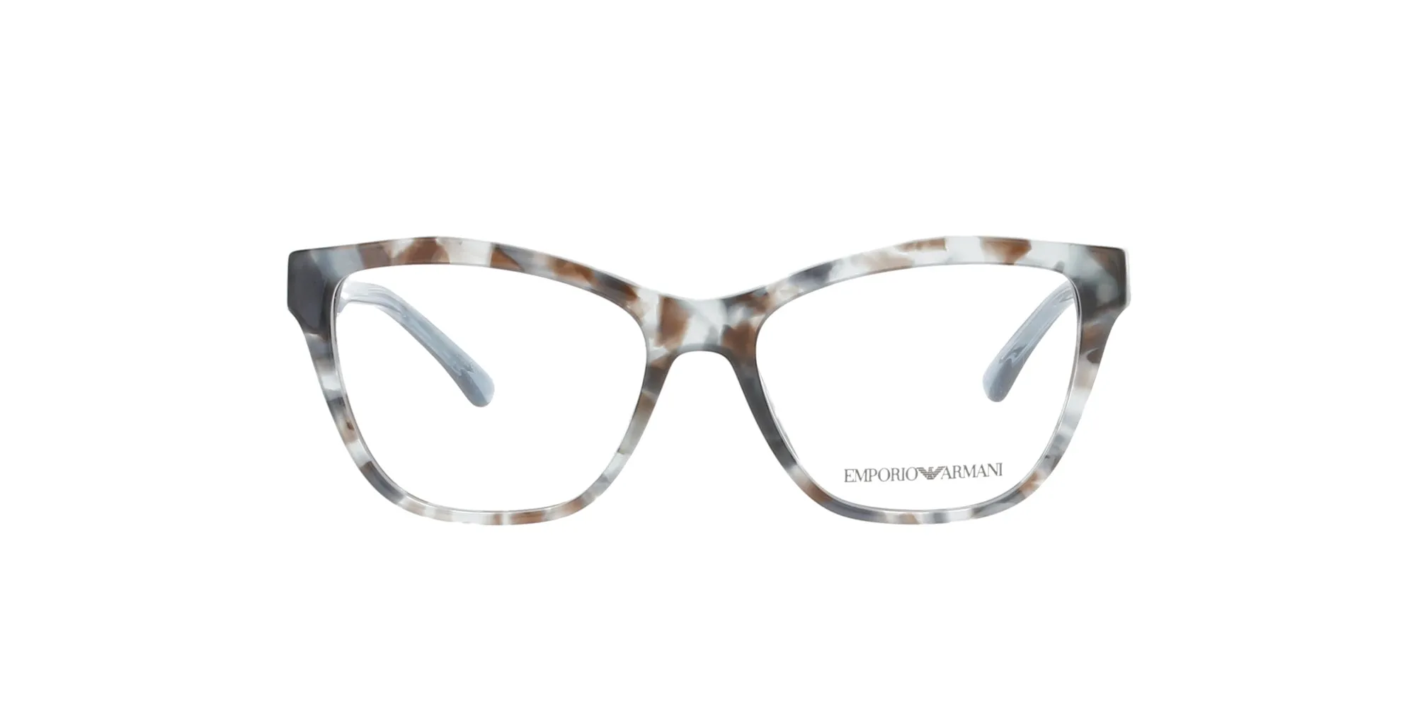 Shiny Blue Havana Emporio Armani Frame sold by Fashion Eyewear product image thumbnail 2