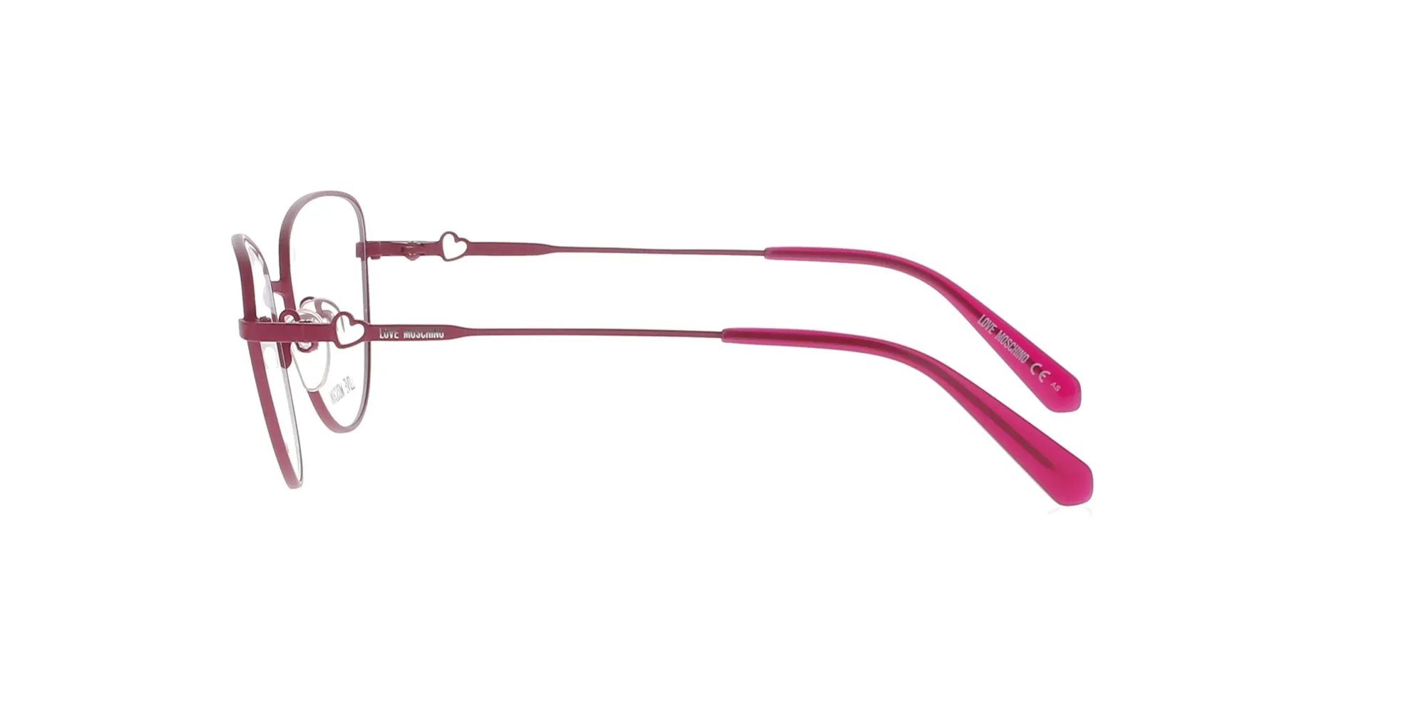 Matte Cherry Love Moschino Frame sold by Fashion Eyewear product image thumbnail 3