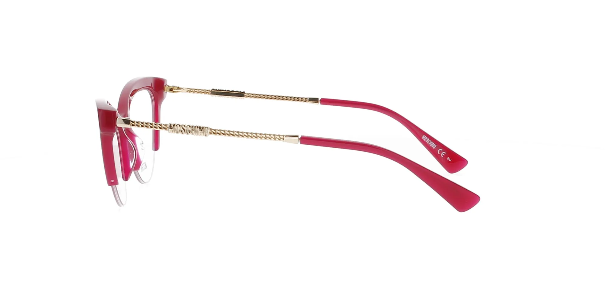 Fuschia Cat Eye Moschino Frame sold by Fashion Eyewear product image thumbnail 3