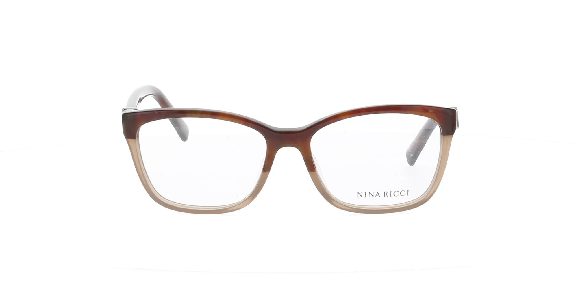 Shiny Havana and Nude Nina Ricci Frame sold by Fashion Eyewear product image thumbnail 2