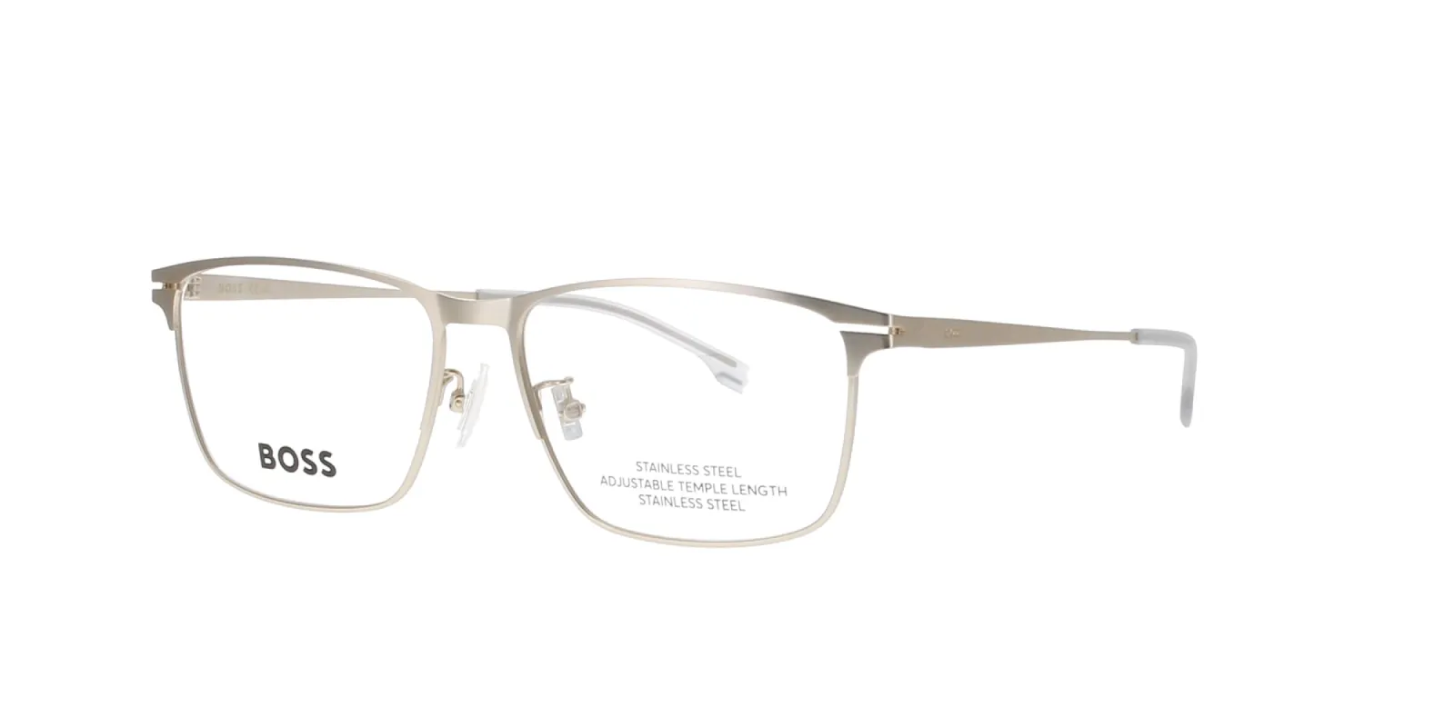 Matte Gold Stainless Steel Boss Frame sold by Fashion Eyewear