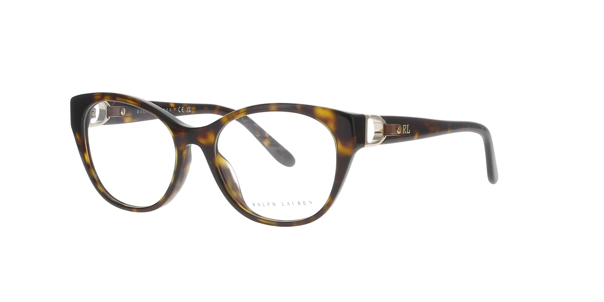 Havana Ralph Lauren Frame sold by Fashion Eyewear