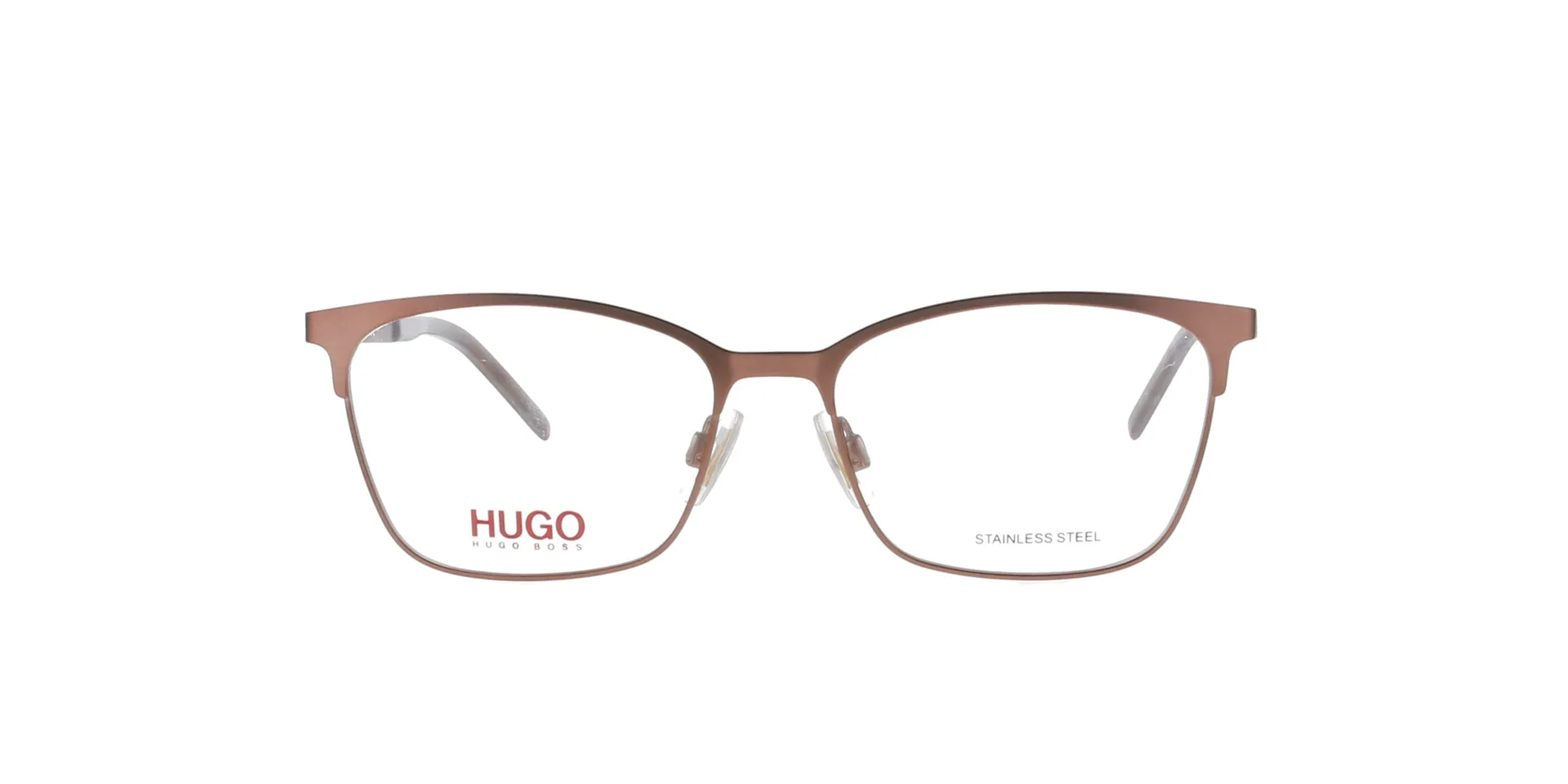 Matte Brown Stainless Steel Hugo Boss Frame sold by Fashion Eyewear product image thumbnail 2