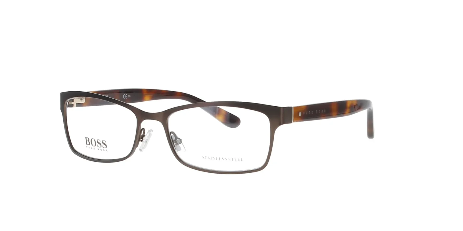 Matte Brown Hugo Boss Frame sold by Fashion Eyewear