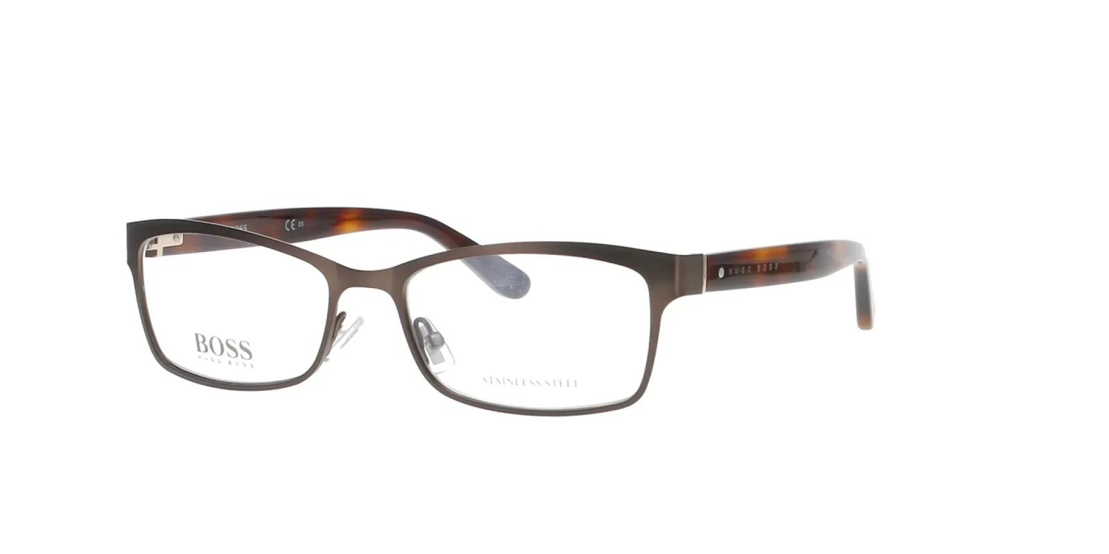 Hugo Boss Matte Brown Frame sold by Fashion Eyewear