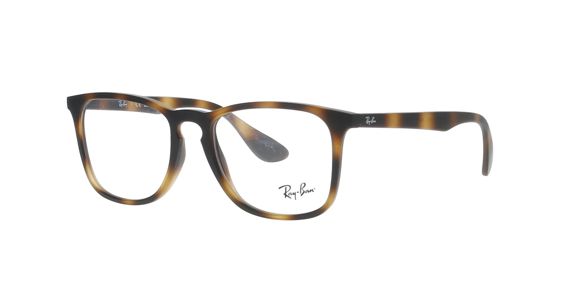 Matte Havana Rubber Rayban Frame sold by Fashion Eyewear