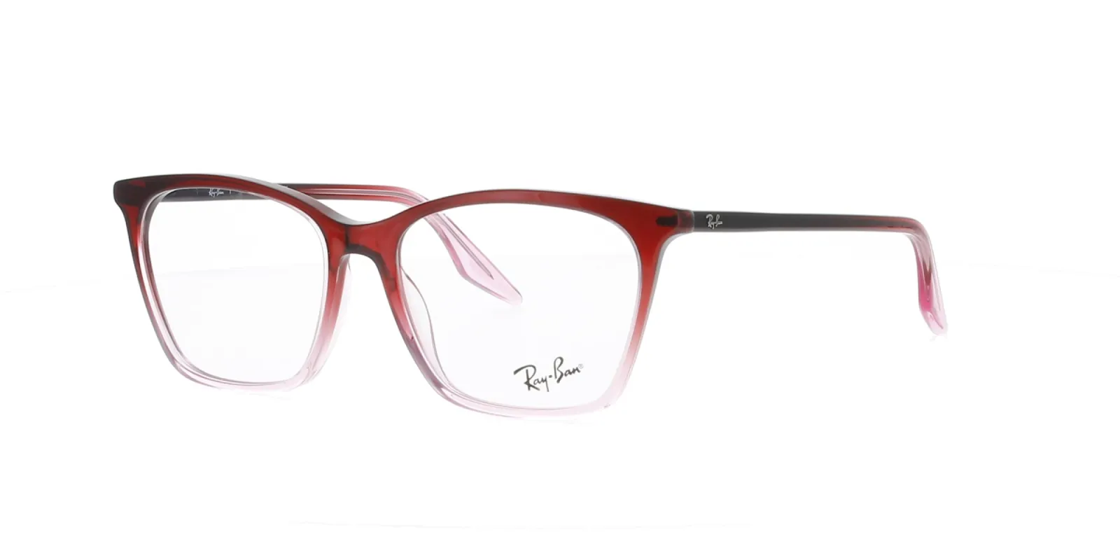 Polished Red and Pink Rayban Frame sold by Fashion Eyewear