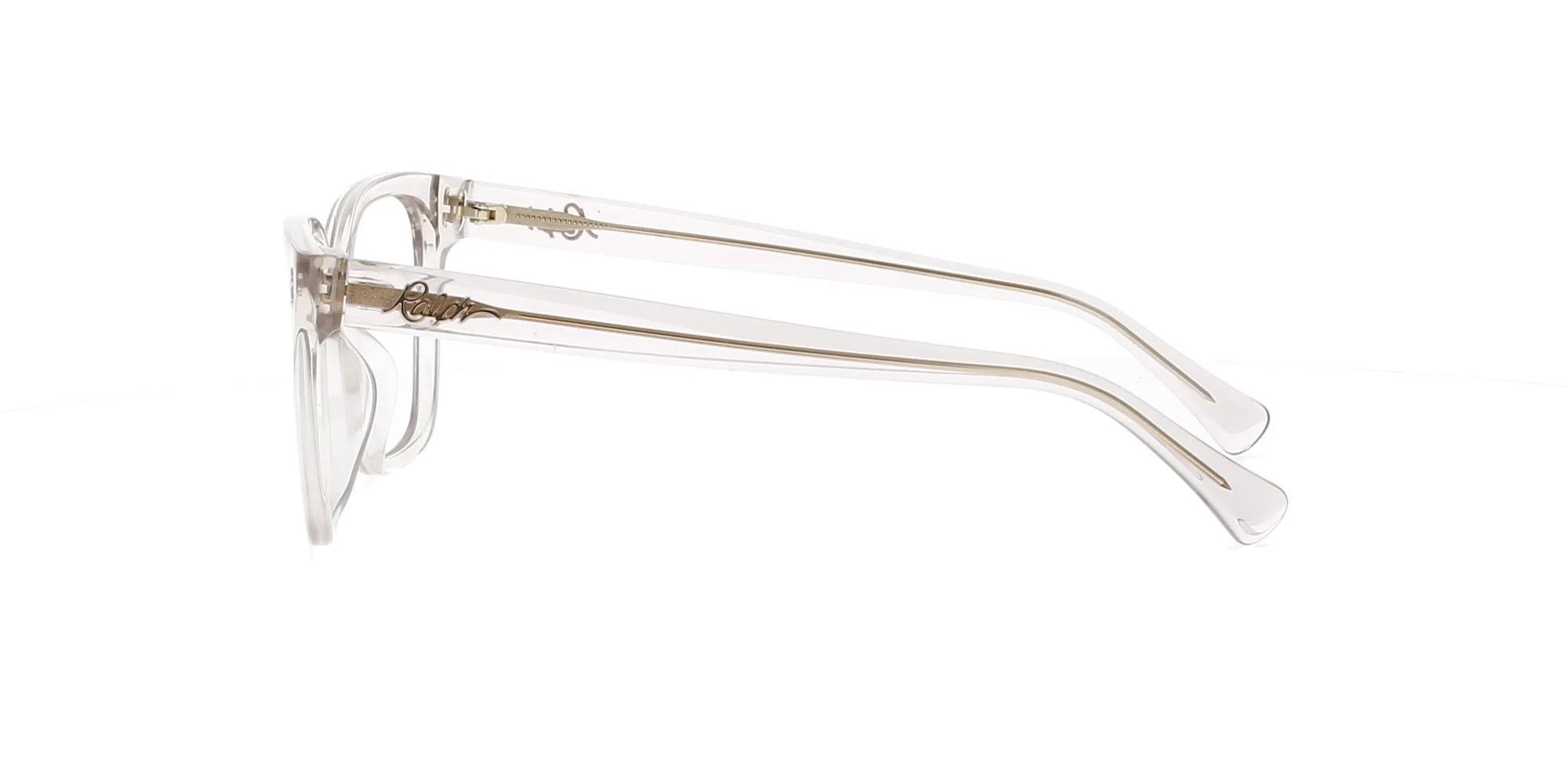 Shiny Beige Crystal Ralph by Ralph Lauren Frame sold by Fashion Eyewear product image thumbnail 3