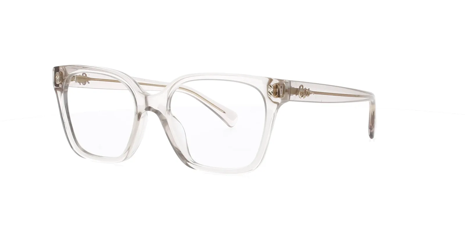 Shiny Beige Crystal Ralph by Ralph Lauren Frame sold by Fashion Eyewear