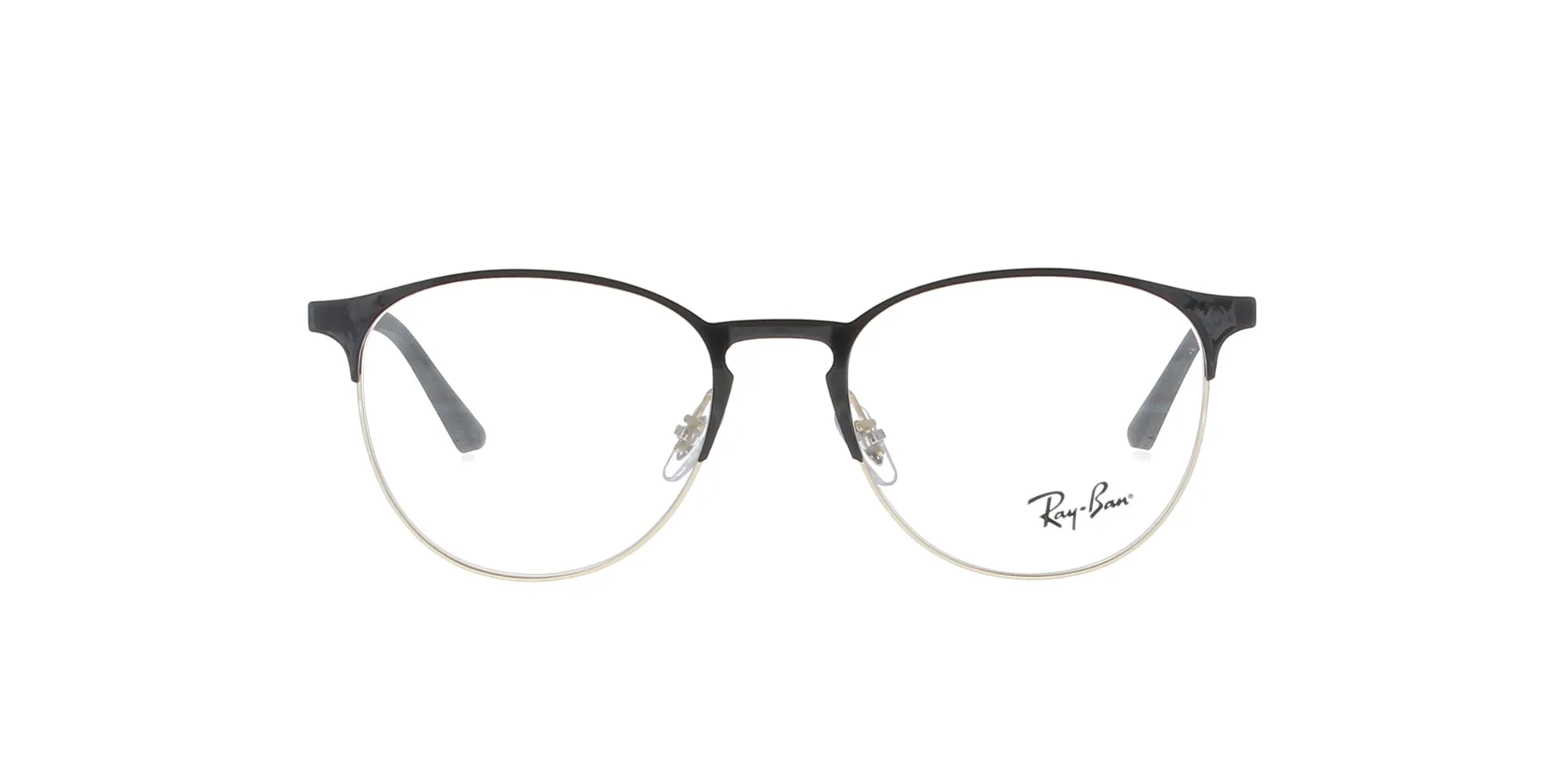 Polished Black on Gold Rayban Frame sold by Fashion Eyewear product image thumbnail 2