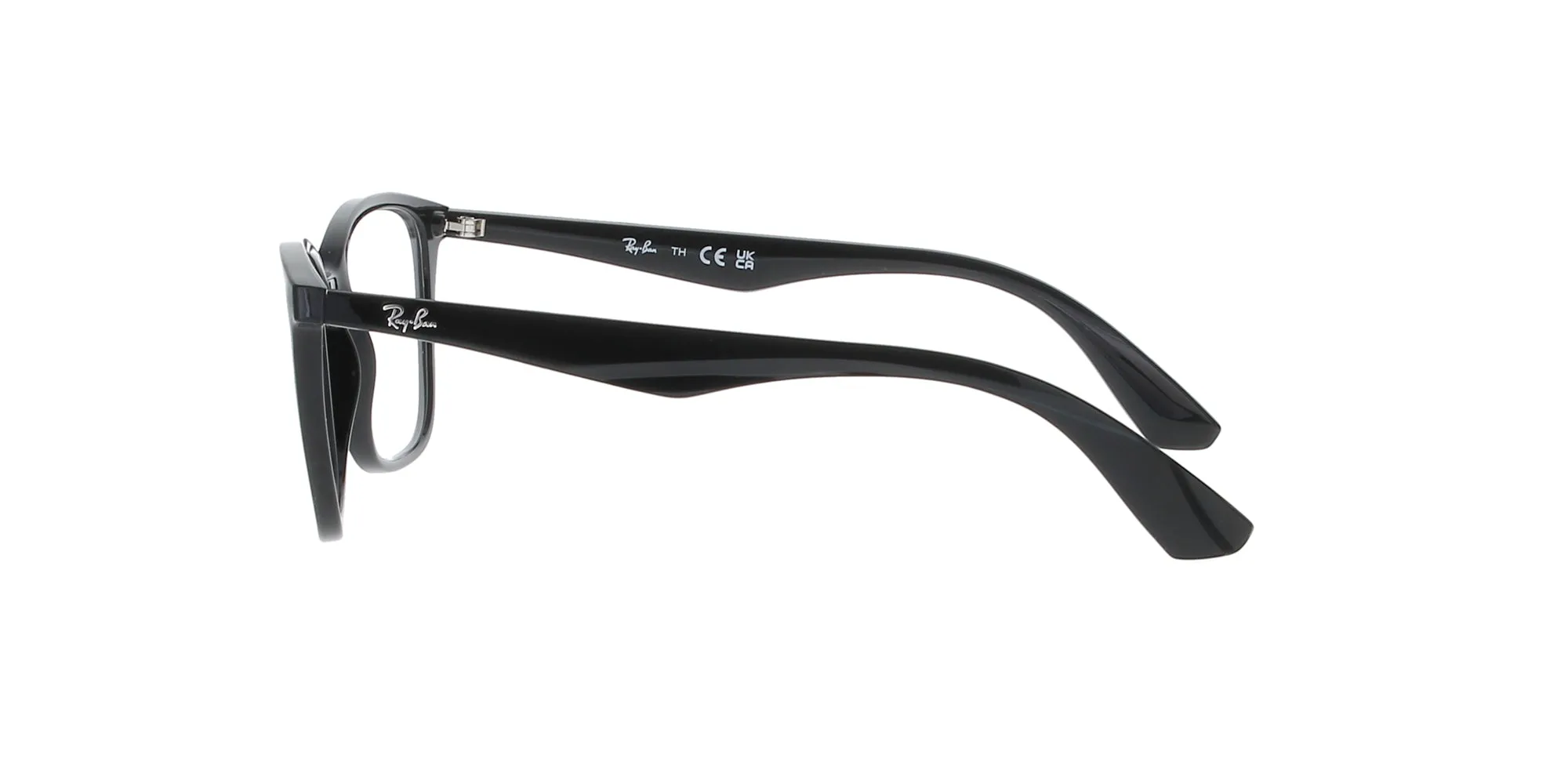 Polished Black Rayban Frame sold by Fashion Eyewear product image thumbnail 3