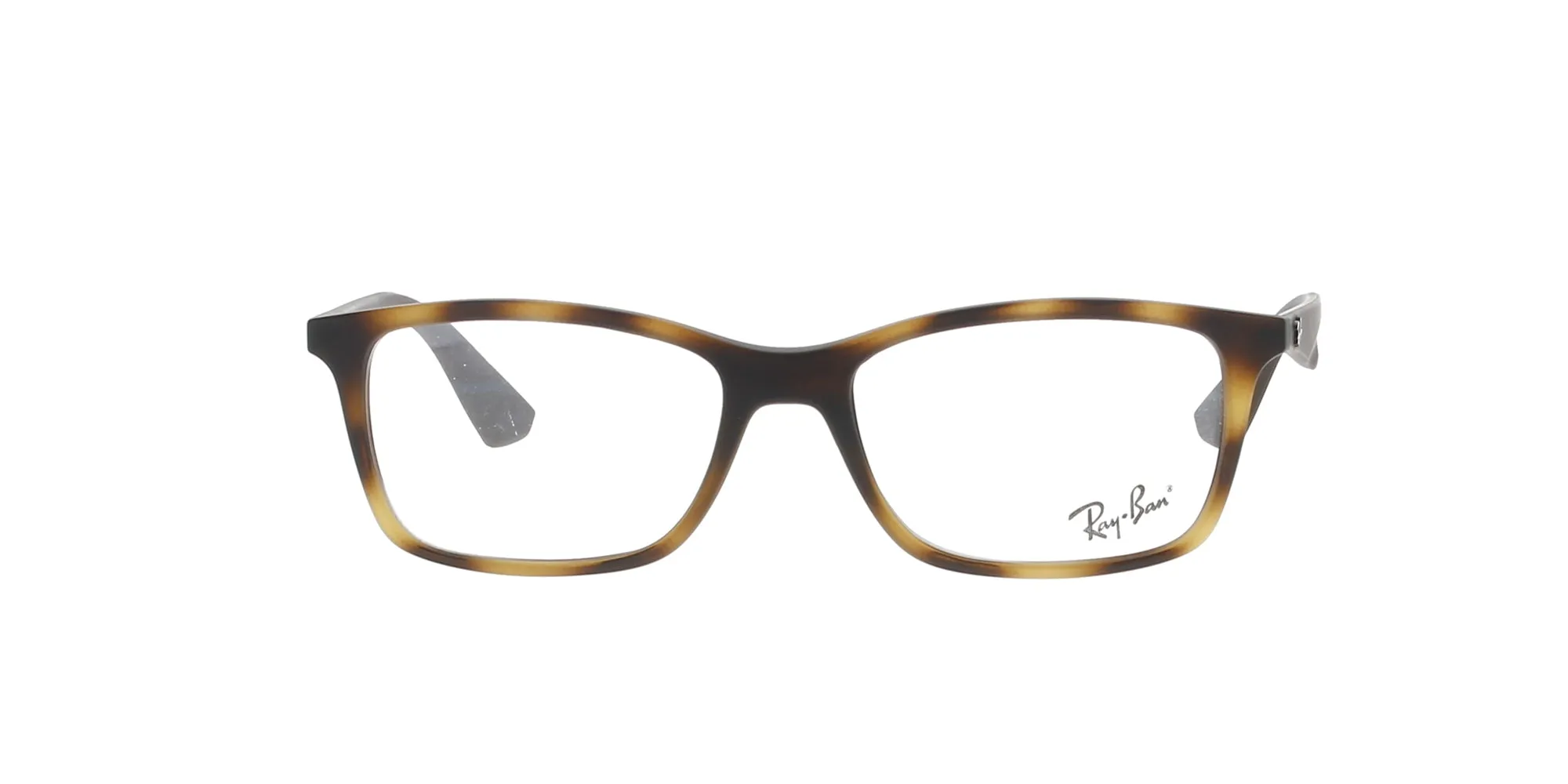 Matte Havana Square Rayban Frame sold by Fashion Eyewear product image thumbnail 2
