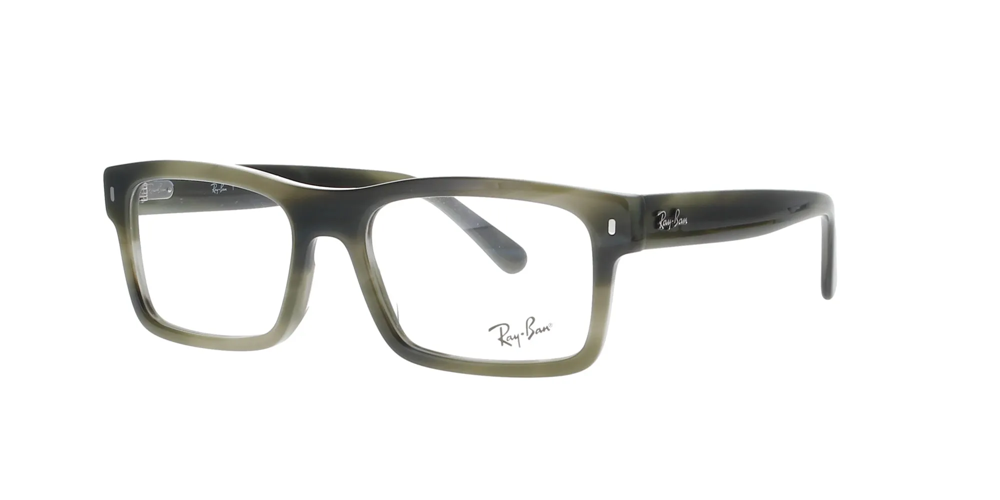 Polished Havana Green Rayban Frame sold by Fashion Eyewear