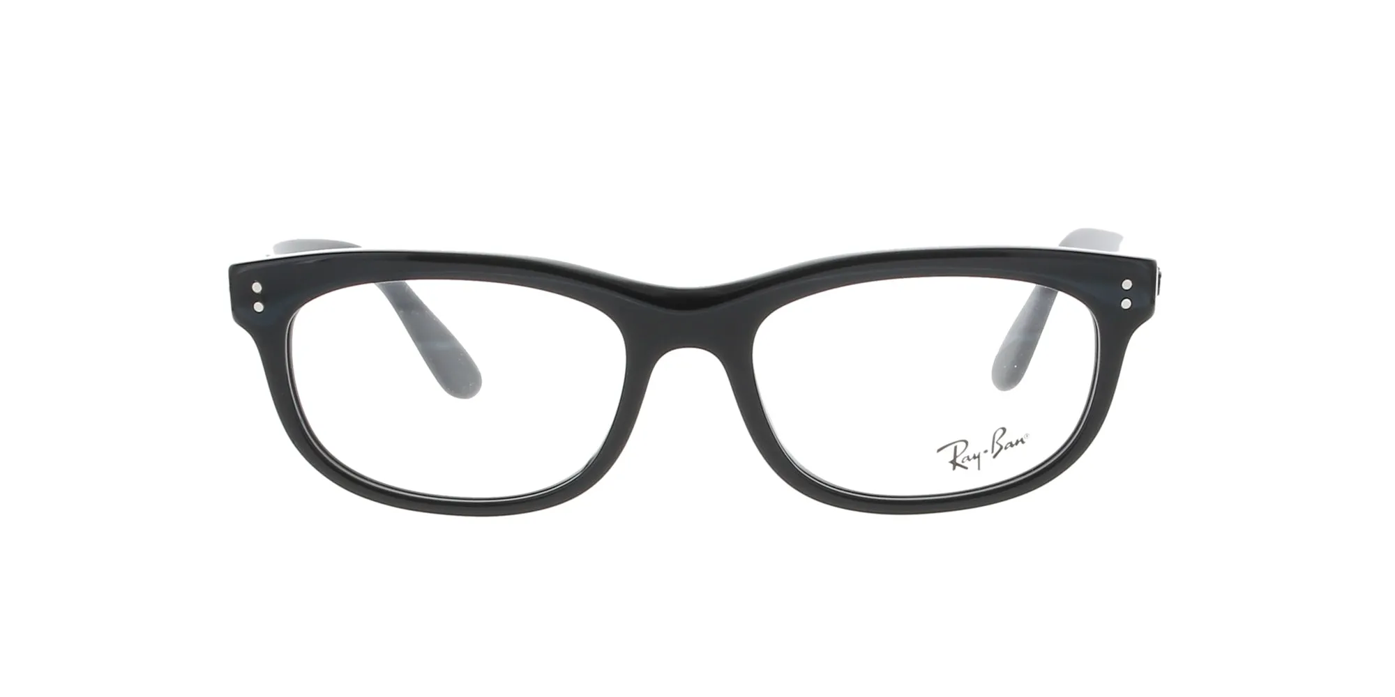 Shiny Black Rayban Balorette Frame sold by Fashion Eyewear product image thumbnail 2