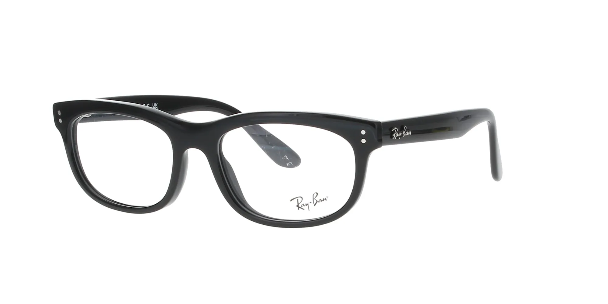 Shiny Black Rayban Balorette Frame sold by Fashion Eyewear