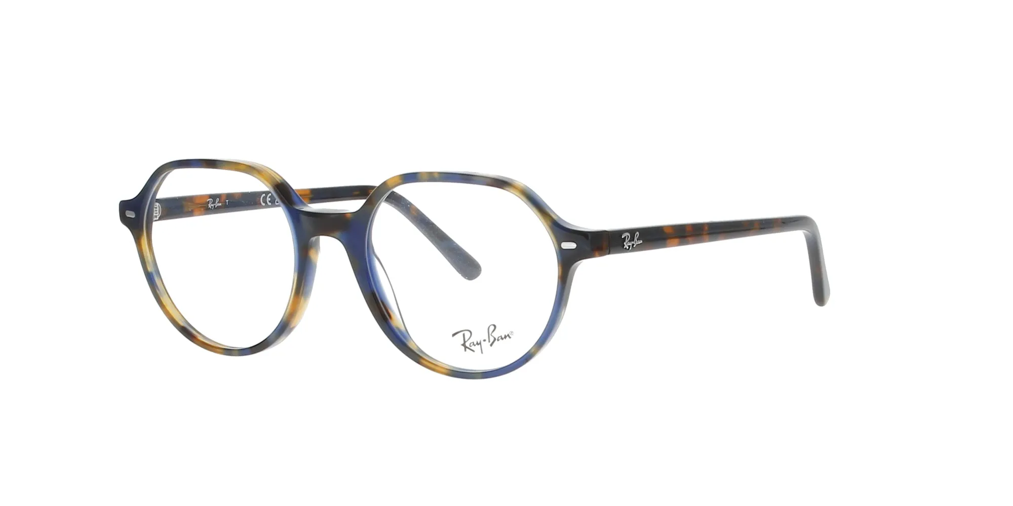 Polished Yellow and Blue Havana Rayban Thalia Frame sold by Fashion Eyewear