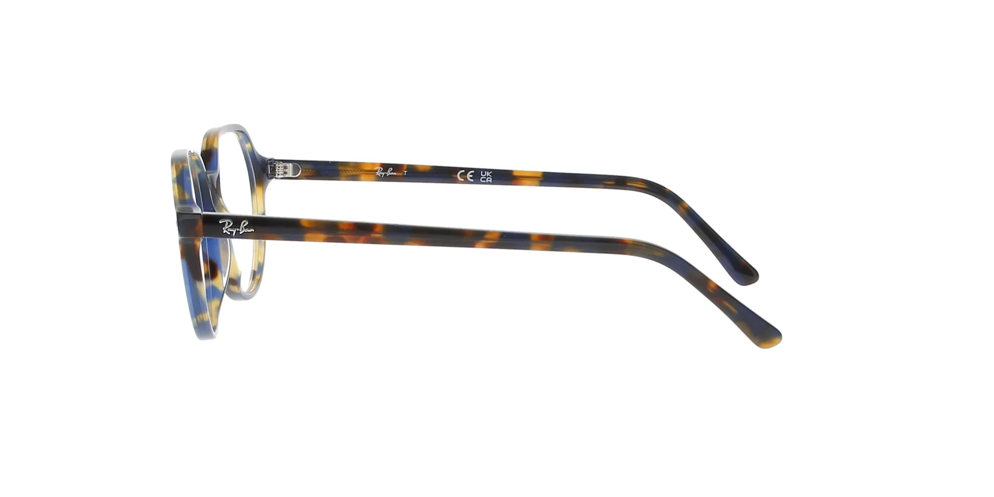 Polished Yellow and Blue Havana Rayban Thalia Frame sold by Fashion Eyewear product image thumbnail 3
