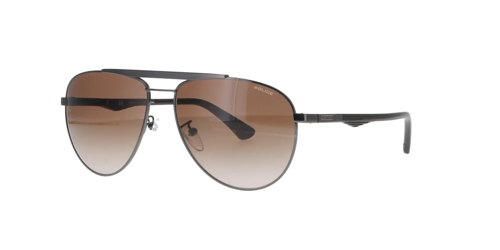 Police Gunmetal Brooklyn 3 Sunglasses sold by Fashion Eyewear