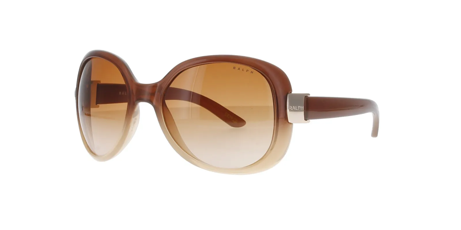 Brown Gradient Wrap Ralph by Ralph Lauren Sunglasses sold by Fashion Eyewear