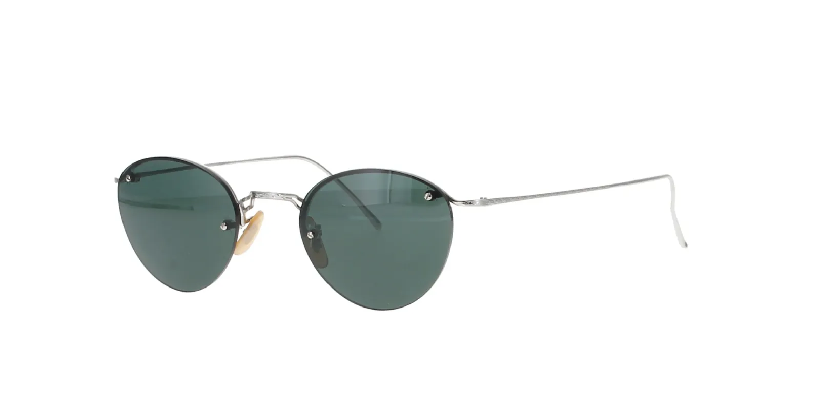 Retro Rimless Silver Titanium Calvin klein Sunglasses sold by Fashion Eyewear