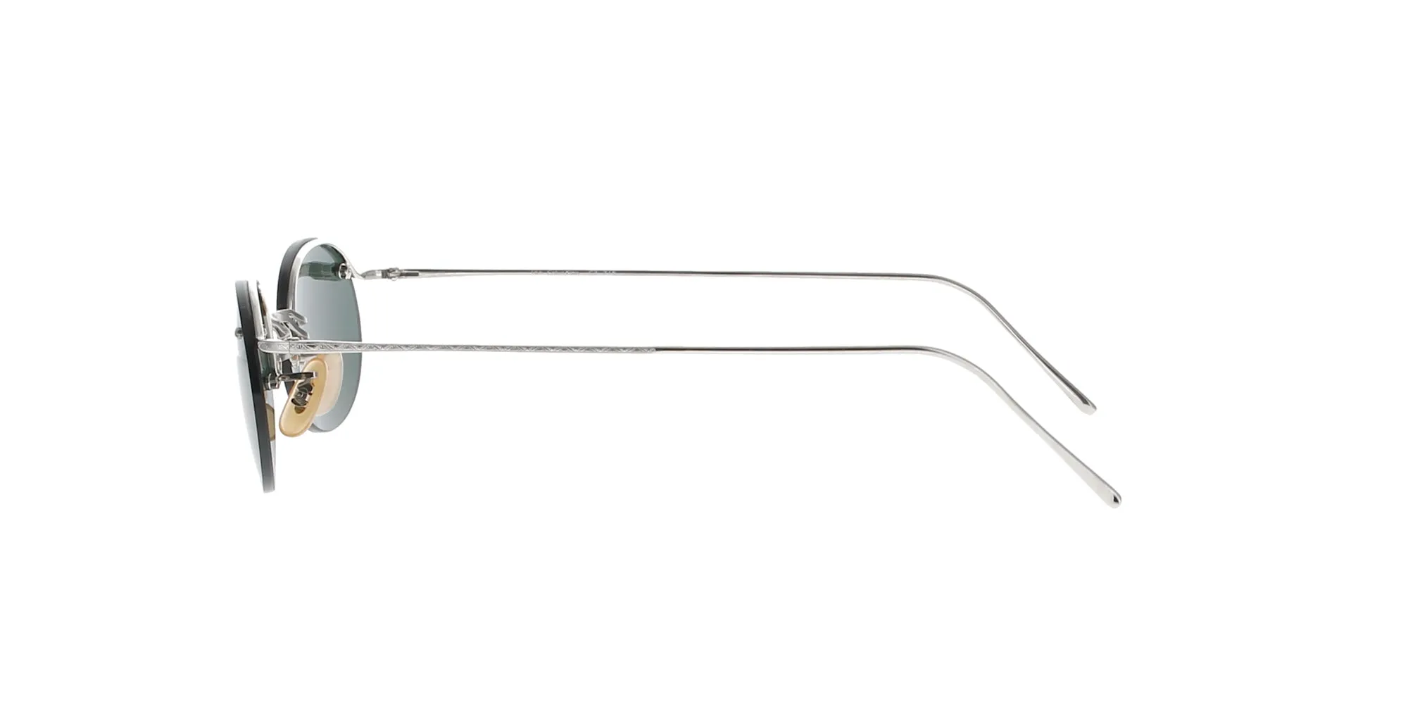 Vintage Silver Rimless Titanium Calvin Klein Sunglasses sold by Fashion Eyewear product image thumbnail 3