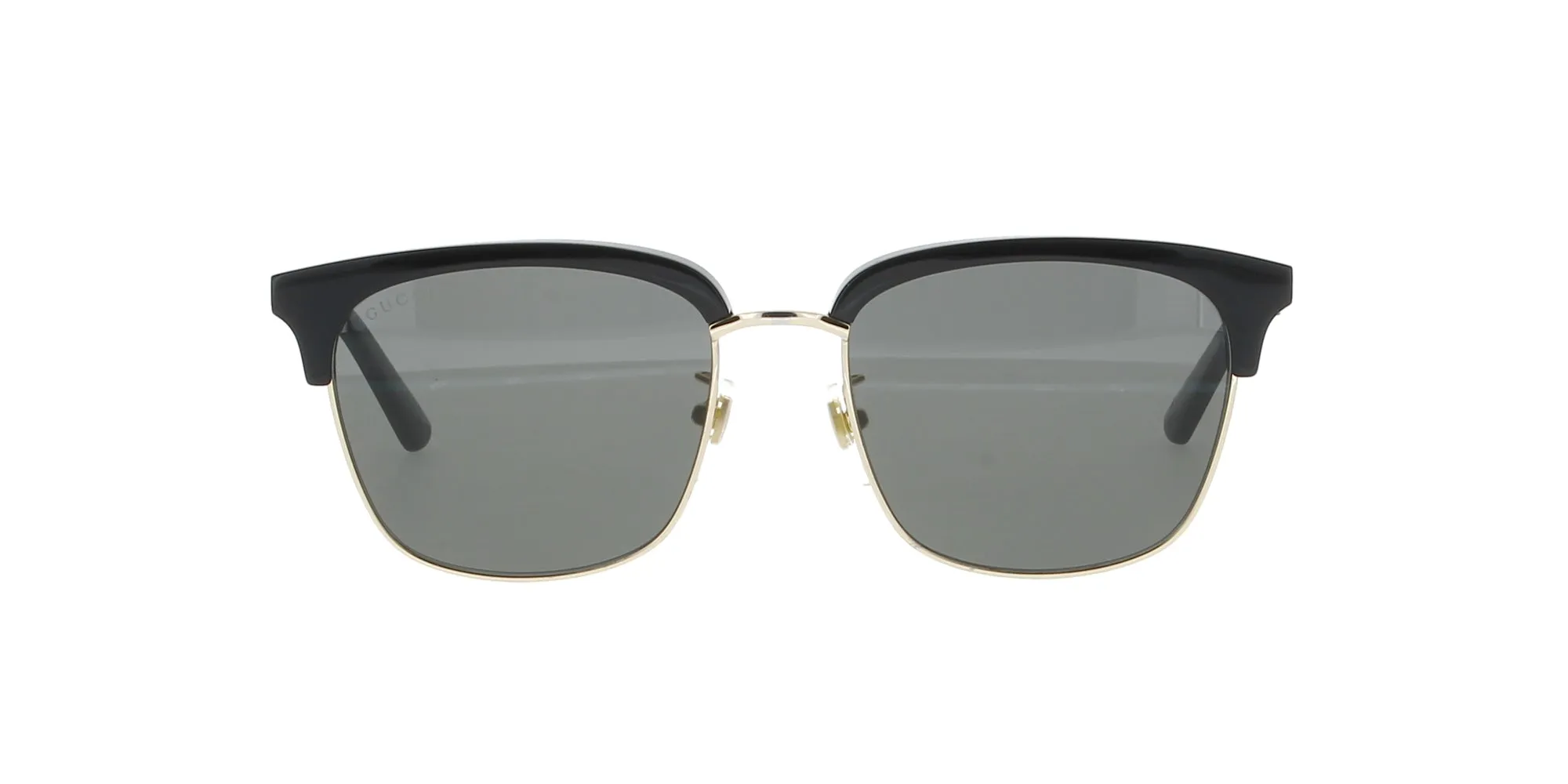 Black and Gold Square Gucci Sunglasses sold by Fashion Eyewear product image thumbnail 2