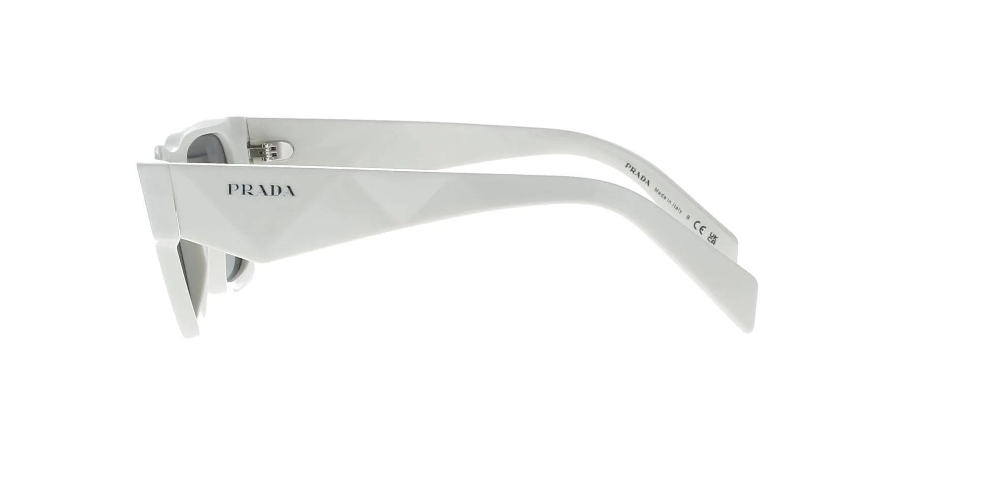 Square Talc Prada Sunglasses sold by Fashion Eyewear product image thumbnail 3