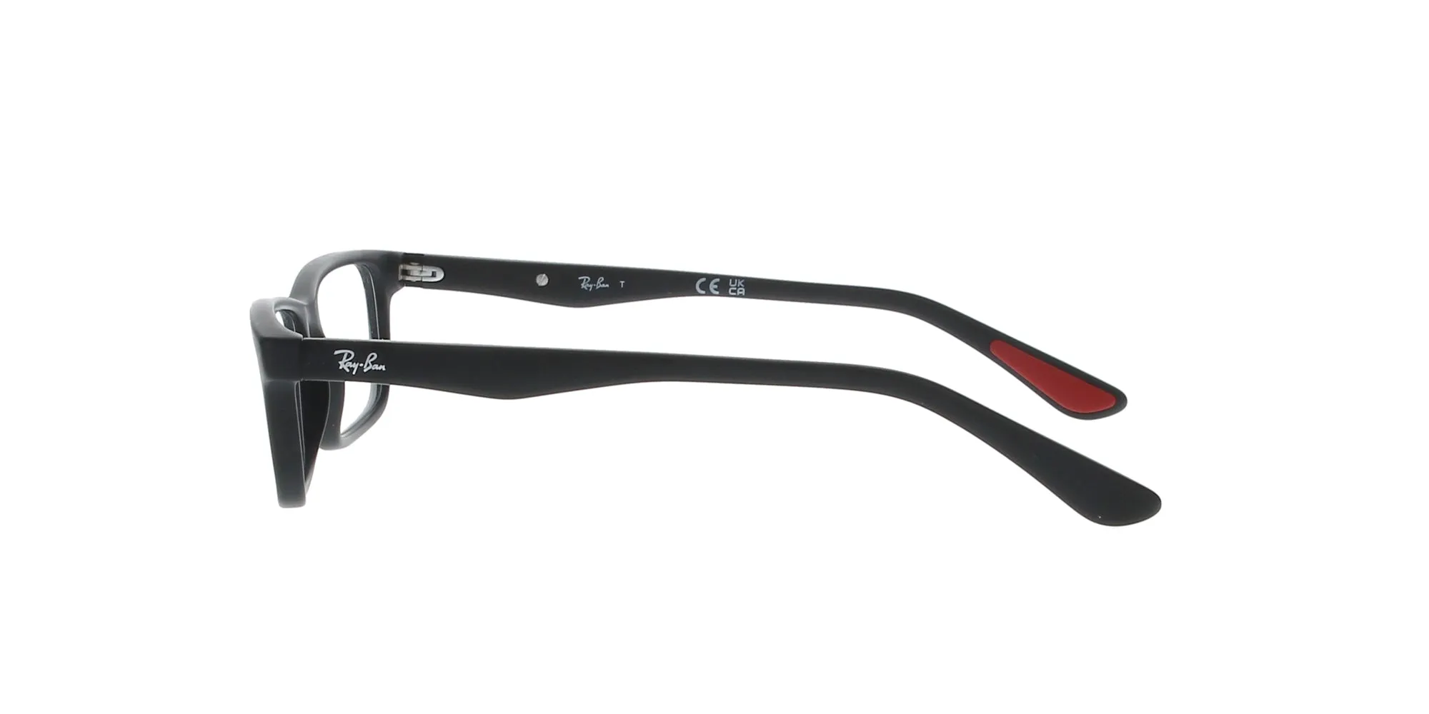Rayban Rectangle Matt Black Frame sold by Fashion Eyewear product image thumbnail 3