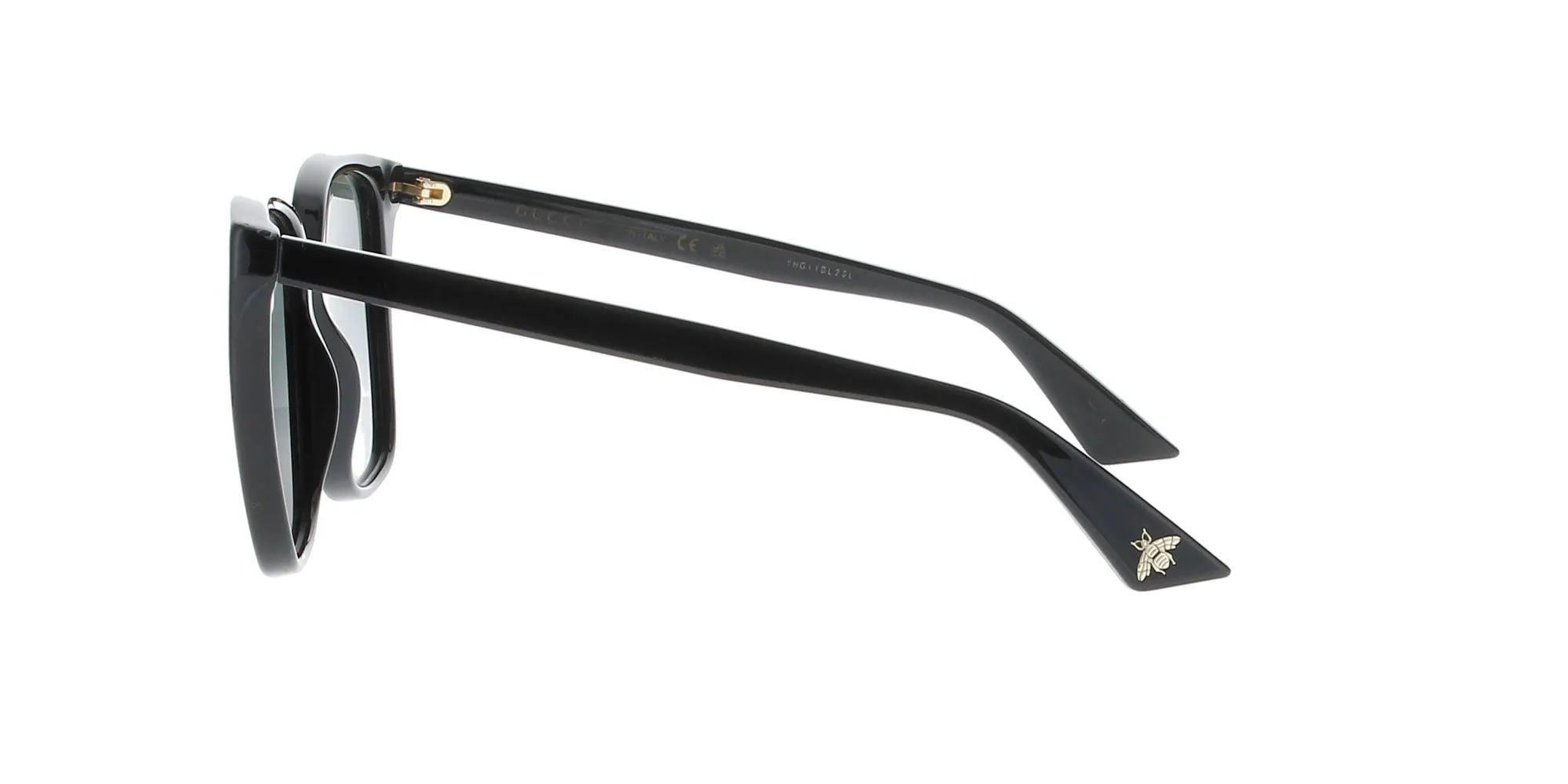 GUCCI Black Oversized Sunglasses sold by Fashion Eyewear product image thumbnail 3