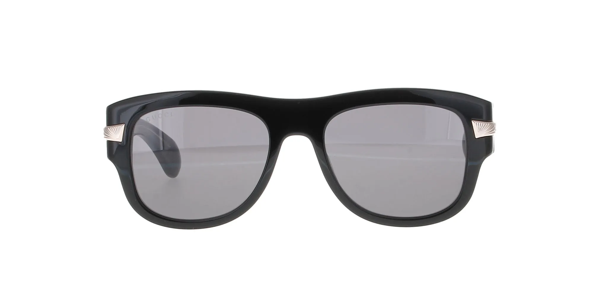 Gucci Shiny Black with Gold Sunglasses sold by Fashion Eyewear product image thumbnail 2