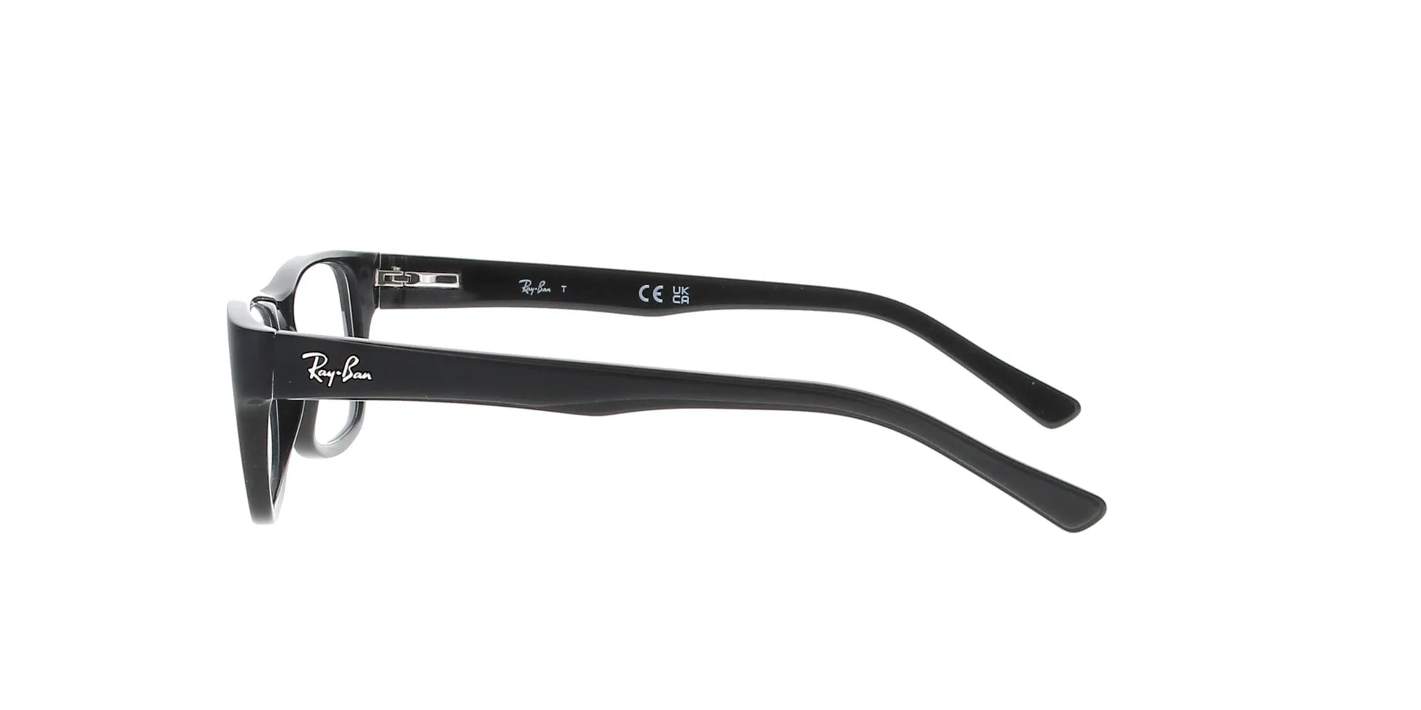 Rayban Black Rectangle Frame sold by Fashion Eyewear product image thumbnail 3