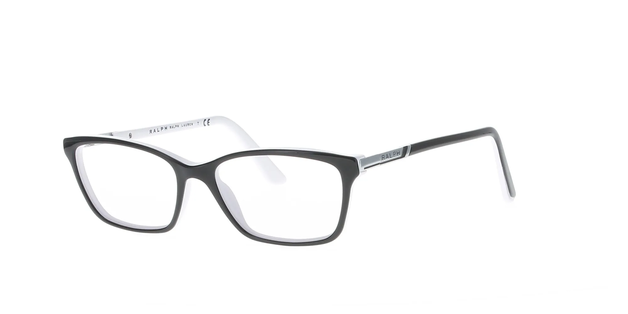 Black On White RALPH LAUREN Frame sold by Fashion Eyewear