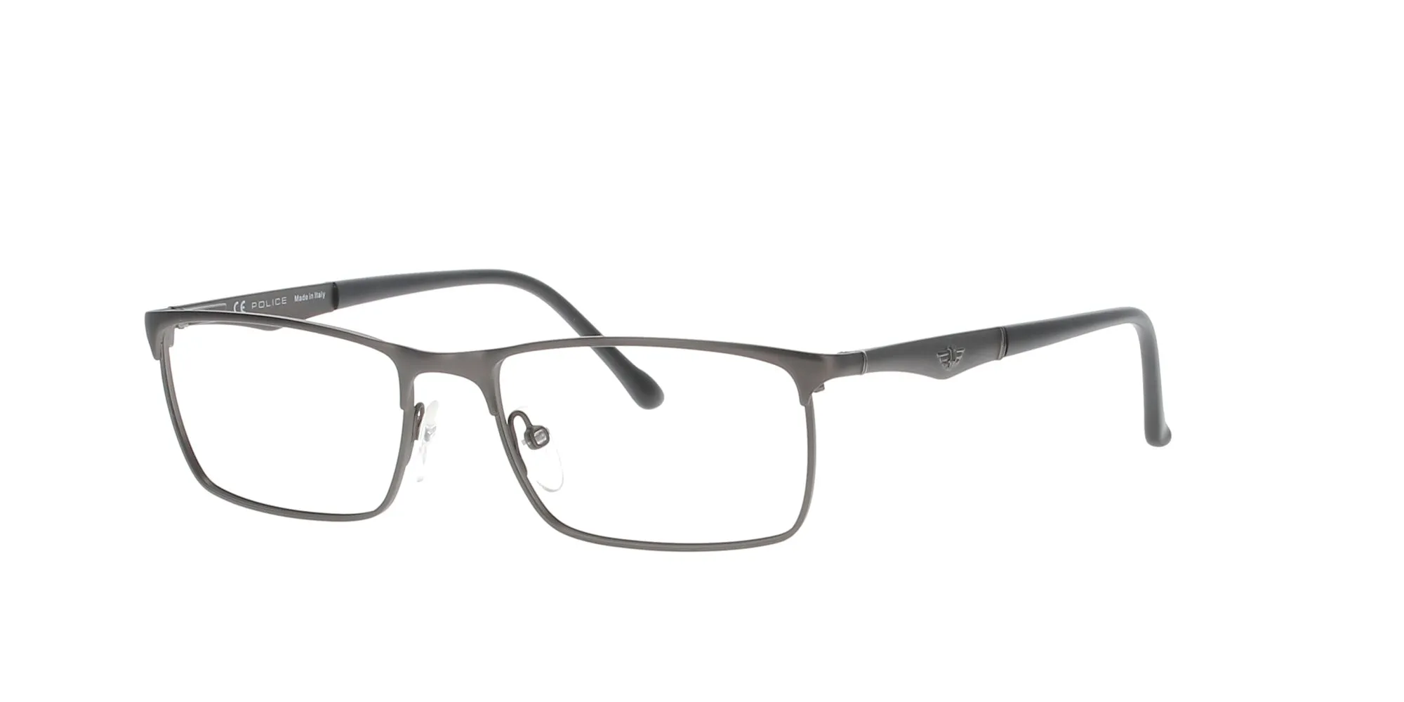 POLICE Rectangular Gunmetal Frame sold by Fashion Eyewear