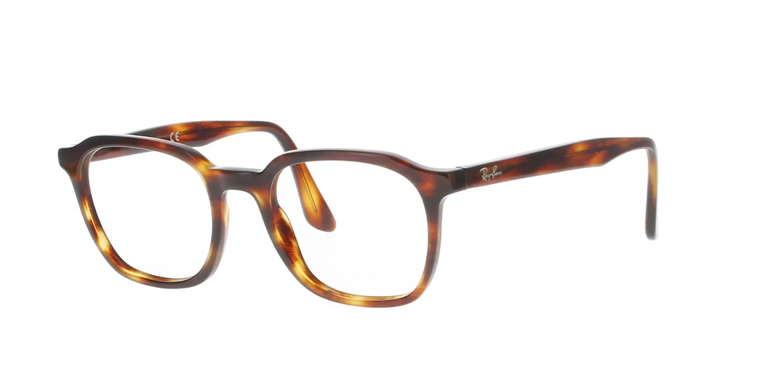 RAYBAN Square Havana Frame sold by Fashion Eyewear